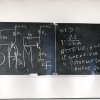 Scritte alla lavagna